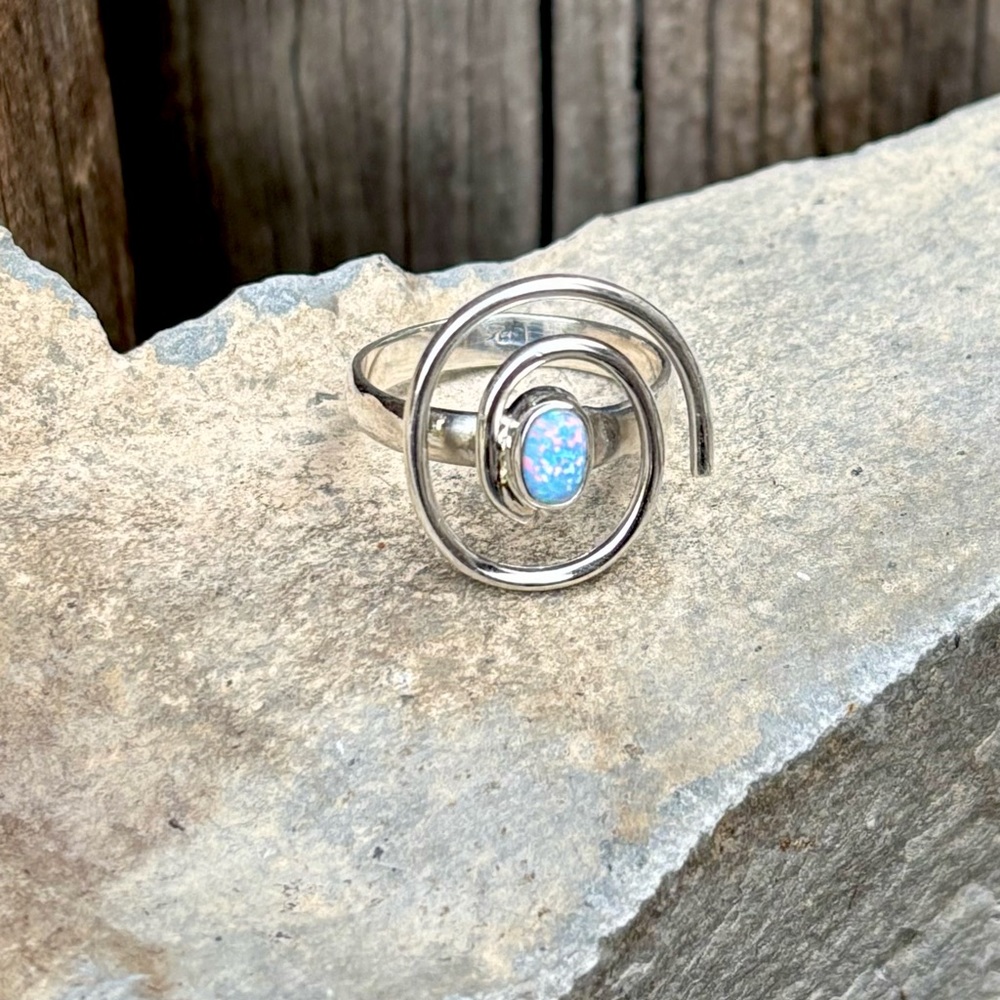 Fire Opal Ring - image 4